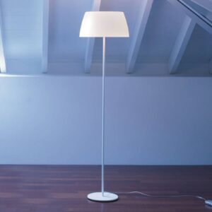 Svítidlo Prandina bílá polyetylen/methakrylát/kov