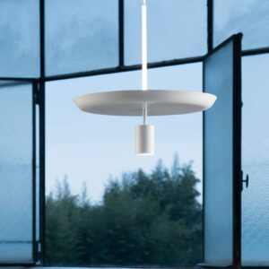 Svítidlo Prandina matná bílá kov