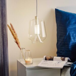 Svítidlo Prandina transparentní/bílá matná sklo/foukané