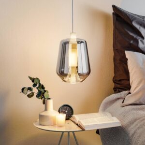 Svítidlo Prandina zrcadlená/bílá matná sklo/foukané