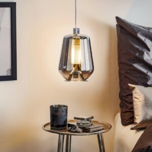 Svítidlo Prandina zrcadlená/chrom sklo/foukané