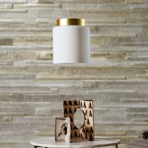 Svítidlo Prandina bílý/mosaz sklo foukané/kov