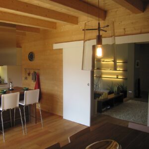 Svítidlo Prandina čirá/chrom sklo/kov