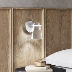 Svítidlo Prandina matná bílá sklo foukané/kov