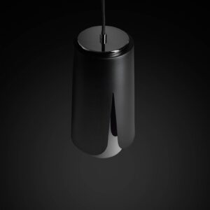 Svítidlo Prandina černá matná/černá-chrom kov