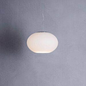 Svítidlo Prandina opálově bílá sklo