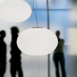 Svítidlo Prandina opálově bílá sklo