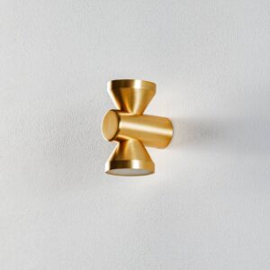 Svítidlo Pujol Iluminación matná zlatá hliník