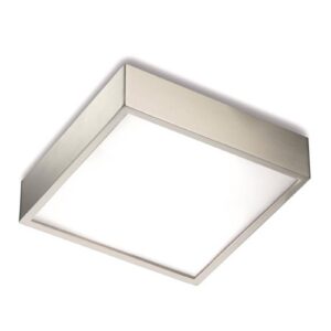 Svítidlo Pujol Iluminación matný nikl/satinovaný mosaz/sklo