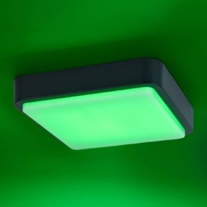 Svítidlo Q-Smart-Home antracitová/bílá hliníkový odlitek/plast