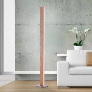 Svítidlo Q-Smart-Home dřevo přírodní dřevo/železo/plast