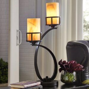 Svítidlo QUOIZEL bronz/onyx železo/onyx