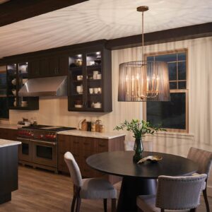 Svítidlo Quintiesse černý/mosaz ocel