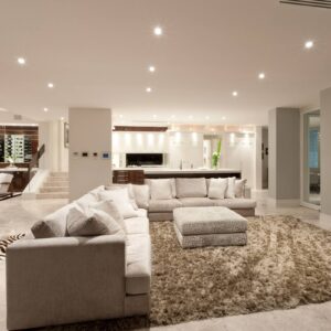 Svítidlo Radium čirá sklo/kov/plast