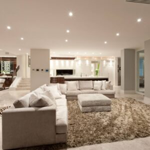 Svítidlo Radium čirá sklo/kov/plast