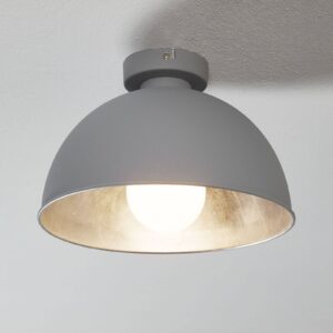 Svítidlo Reality Leuchten šedá/stříbrná kov