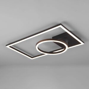 Svítidlo Reality Leuchten černá matná kov