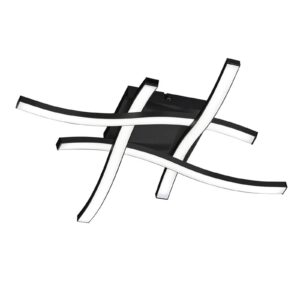 Svítidlo Reality Leuchten černá/bílá kov