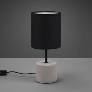 Svítidlo Reality Leuchten šedá/černá beton/textil (bavlna/polyester)