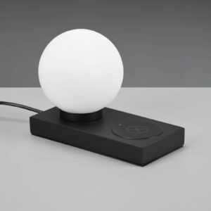 Svítidlo Reality Leuchten černý; opálový železo/sklo