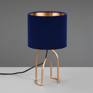 Svítidlo Reality Leuchten fialová/zlatá železo/samet