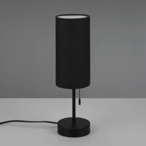 Svítidlo Reality Leuchten černá železo/bavlna/polyester