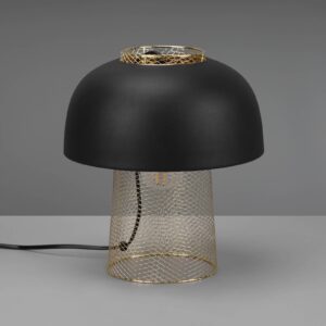 Svítidlo Reality Leuchten černá/zlatá železo