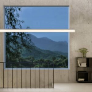 Svítidlo Ribag hliník bezbarvý eloxovaný/opál hliník/plast