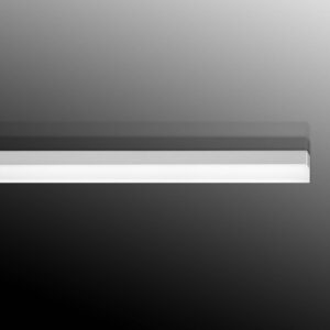 Svítidlo Ribag hliník/transparentní hliník/plast