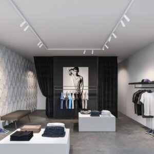 Svítidlo Ribag bílá (RAL 9003) hliník/sklo