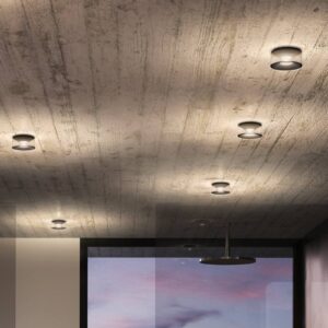 Svítidlo Ribag bílá/průhledná hliník/PMMA plast