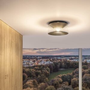 Svítidlo Ribag písková zlatá/transparentní hliník/PMMA