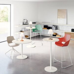 Svítidlo Rotaliana bílá/transparentní/zelená plast/hliník