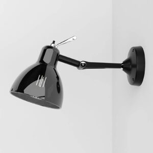 Svítidlo Rotaliana černý metalíza/kouřově šedý lesklý hliník/sklo