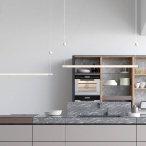 Svítidlo Rotaliana bílý matný hliník