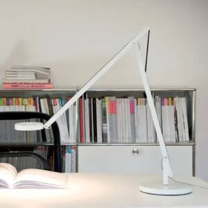 Svítidlo Rotaliana stříbrná/oranžová hliník/polykarbonát/textil