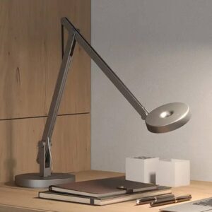 Svítidlo Rotaliana stříbrná/oranžová hliník/polykarbonát/textil