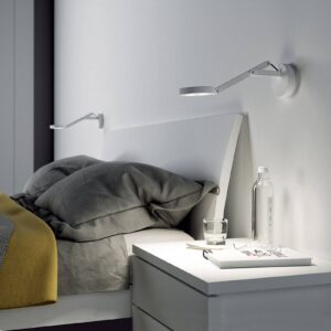 Svítidlo Rotaliana bílá/černá hliník/polykarbonát/textil