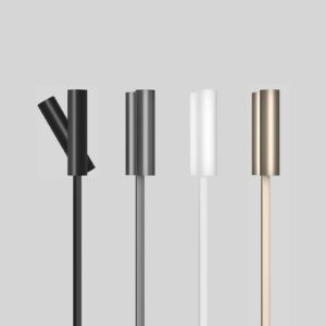 Svítidlo Rotaliana bílá ocel/hliník