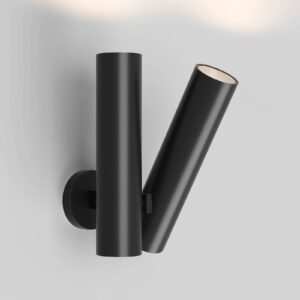 Svítidlo Rotaliana černá ocel/hliník