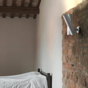 Svítidlo Rotaliana bílá ocel/hliník