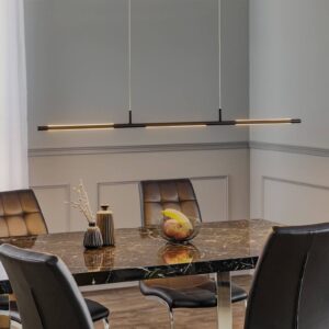 Svítidlo Rothfels černá mosaz/hliník/nerezová ocel