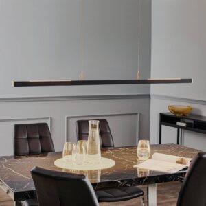 Svítidlo Rothfels černá/mosaz matná mosaz/hliník/nerezová ocel