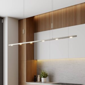 Svítidlo Rothfels kartáčovaný nikl matný/chrom hliník/ocel/mosaz