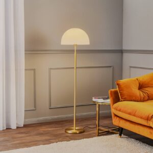 Svítidlo Rothfels opálově bílá/mosaz matná sklo/mosaz