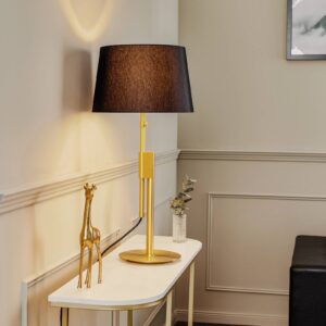 Svítidlo Rothfels bílá/mosaz matná tkanina/mosaz