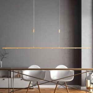 Svítidlo Rothfels Mosaz/matná kartáčovaná/leštěná hliník/ocel/mosaz