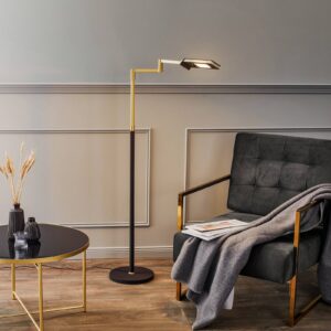 Svítidlo Rothfels černá/mosaz matná mosaz/nerezová ocel/hliník