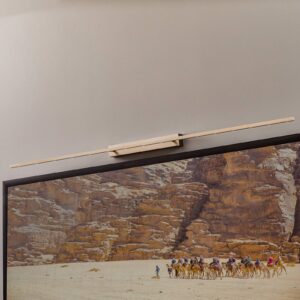 Svítidlo Rothfels niklová matná/chrom hliník/ocel/mosaz