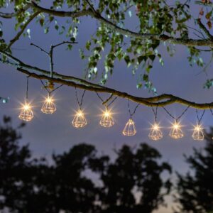 Svítidlo SMART GARDEN zlatá/černá plast